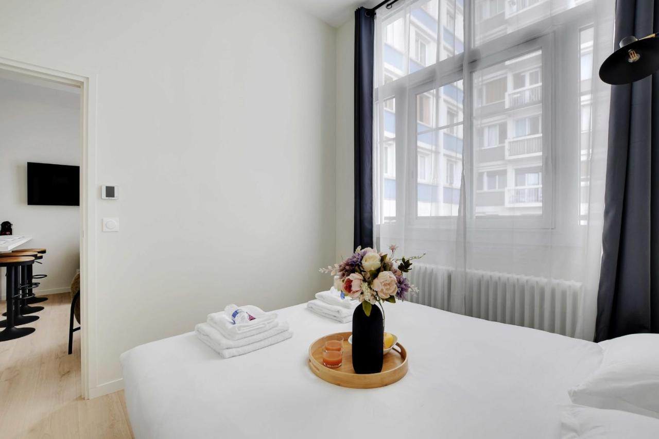 Modern Apartment - 2Br-6P - Eiffel Tower Paris Exterior foto
